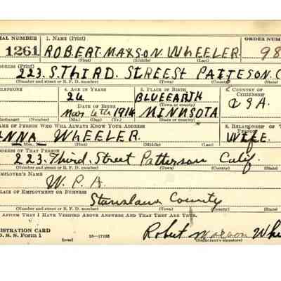 Robert Maxson Wheeler