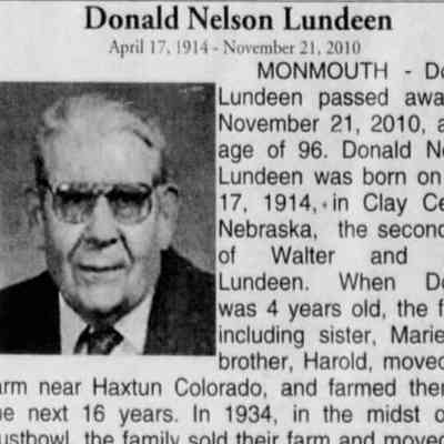Donald Nelson Lundeen