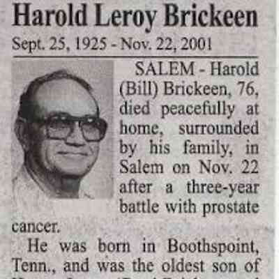 Harold Leroy Brickeen