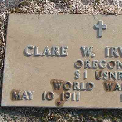 Clare William Irvine Jr.