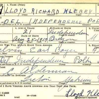 Lloyd Richard Klebey