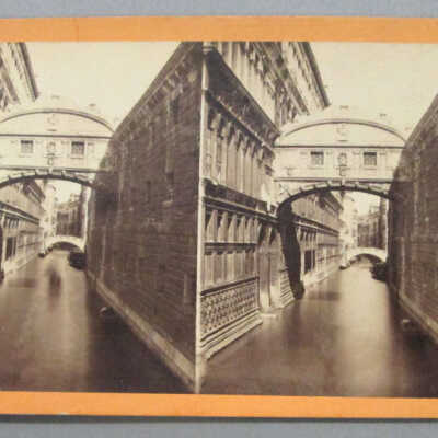 Stereograph: Canal