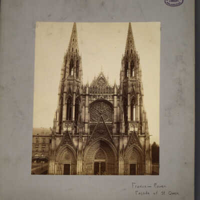 Rouen, Facade of St Ouen