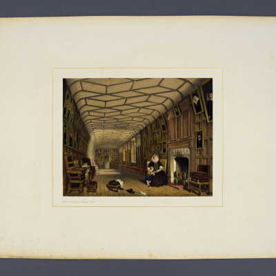 Mansions of England in Olden Times: Volume 2 - Knole, Kent. Brown Gallery.