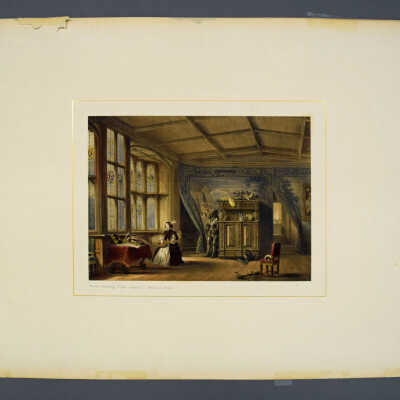 Mansions of England in Olden Times: Volume 2 - Knole, Kent. The Room Leading to the Chapel.