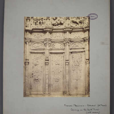 Beauvais- Cathedral Carving on South Portal