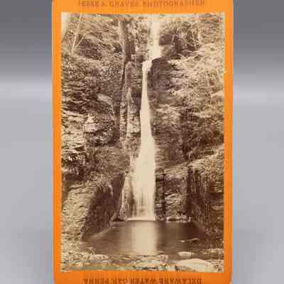 Stereograph: Delaware Water Gap, Penna