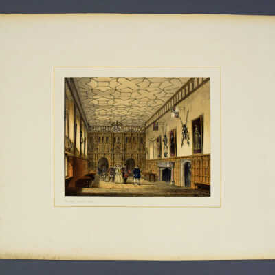 Mansions of England in Olden Times: Volume 2 - Knole, Kent. The Hall.