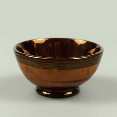 Copper Lustre Teabowl