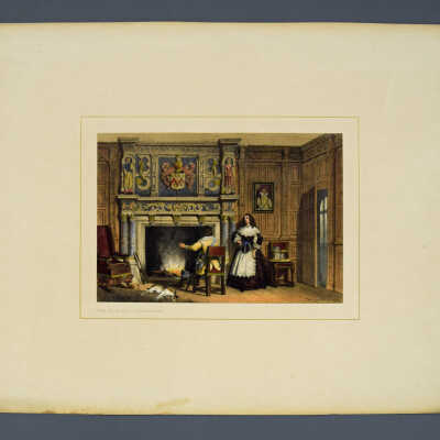Mansions of England in Olden Times: Volume 2 - Postlip Hall, Gloucestershire. Room.