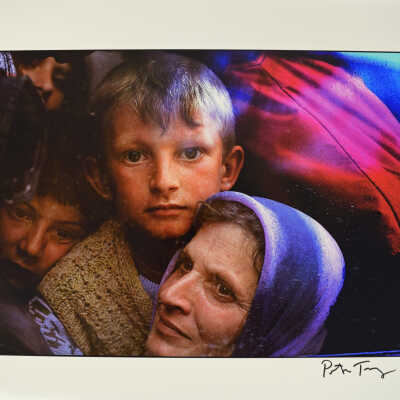 Kosovar-Albanian Refugees During the War in Kosovo, Kosovo-Albanian Border, 1999