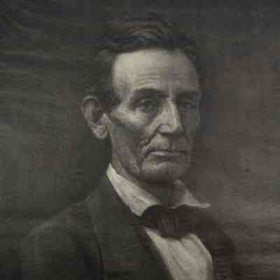 Portrait of Abraham Lincoln (1809-1865)