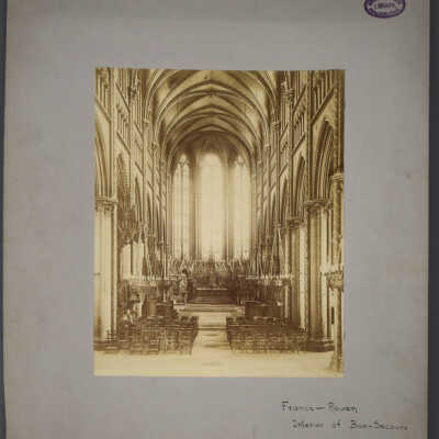 Rouen, Interior of Bon-Secours