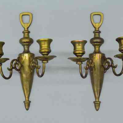 Two Wall Sconces
