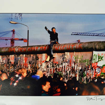 The Fall of the Berlin Wall, Berlin, Germany, November, 1989