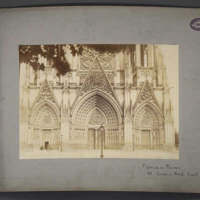 Rouen, St Ouen- West Front