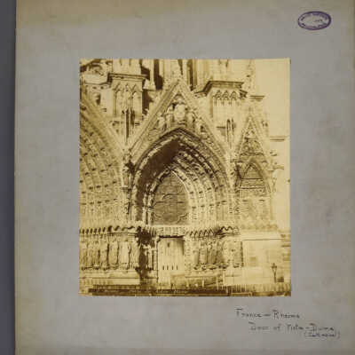Rheims, Door of Notre-Dame