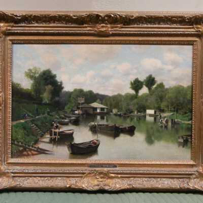 Canal Near Poissy