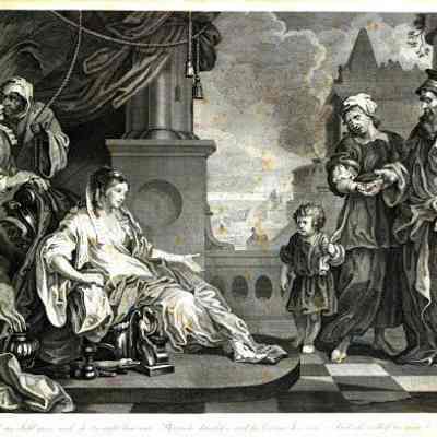 Moses Brought to Pharaoh's Daughter
