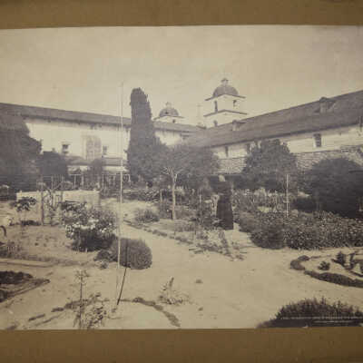1632. Mission of Santa Barbara, The Garden