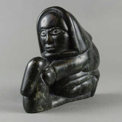 Woman with Seal