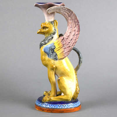 Maiolica Candlestick