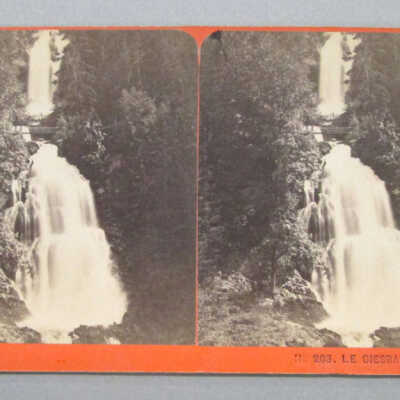 Stereograph: Le Giesbach