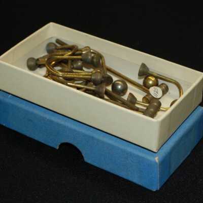 Miniature: Box of Croquet Equipment