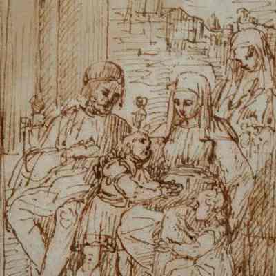 Holy Family with the Baptist and St. Elizabeth