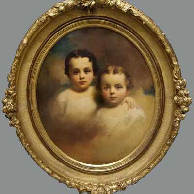 Portrait of Two Children