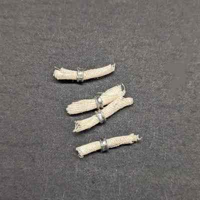 Miniature: Napkins and napkin rings
