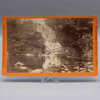 Stereograph: Delaware Water Gap, Penna