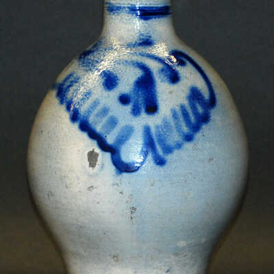 Salt-Glazed Stoneware Jug