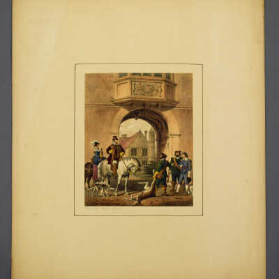 Mansions of England in Olden Times: Volume 3 - Burleigh, Northhamptonshire.