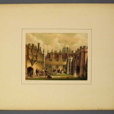 Mansions of England in Olden Times: Volume 3 - Parham, Sussex. Hall.