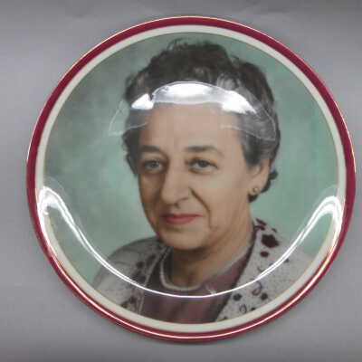 Plate with Photo of Dr. Morani