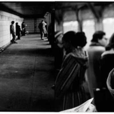 Waiting 59th Street, New York, NY, 1977