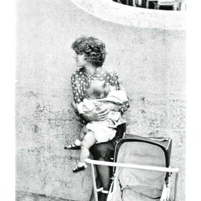 Young Mother and Child, Parnell Square, Dublin