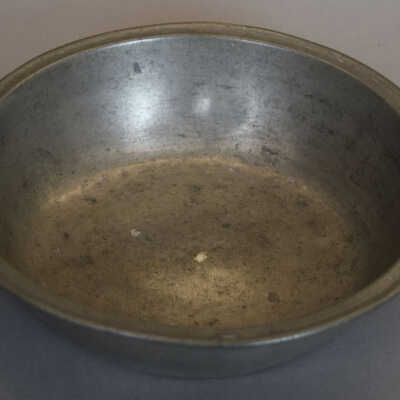 Pewter Deep Bowl