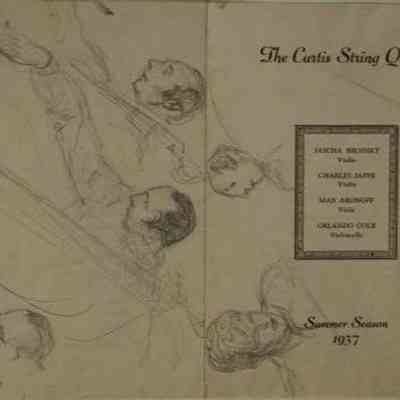 Sketch on Program, The Curtis String Quartet