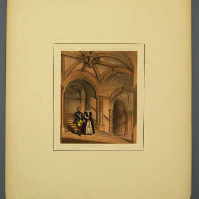 Mansions of England in Olden Times: Volume 3 - Hatfield, Herts. Gallery in the Hall.