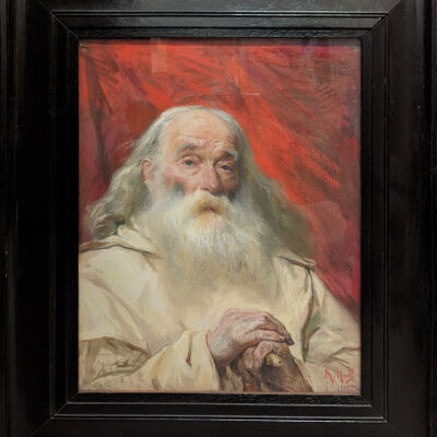 Portrait of Victor Hugo (1802-1885)