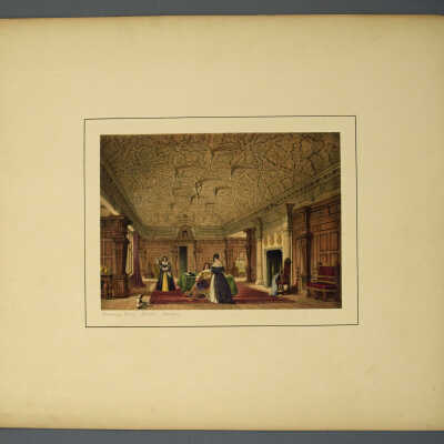 Mansions of England in Olden Times: Volume 3 - Montacute, Somerset. Porch.