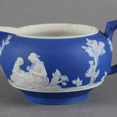 Blue Wedgwood Cream Jug