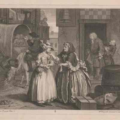Harlot’s Progress: Plate 1