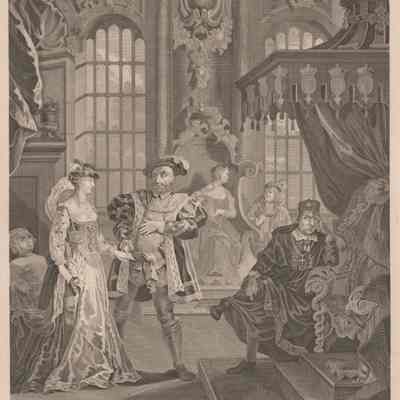 King Henry the Eighth and Anna Bullen