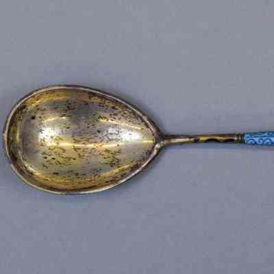 Cloisonné Spoon