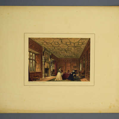 Mansions of England in Olden Times: Volume 3 - Bramhall Hall, Cheshire. Drawing Room.