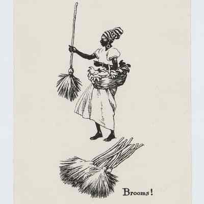 Print of Brooms