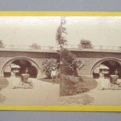 Stereograph: Central Park, New York